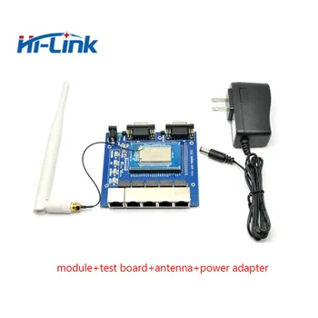 

Free Shipping ethernet Linux openwrt smart WIFI module startkit HI-Link HLK-7688A kit