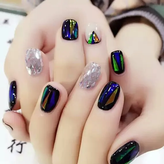 Новый DIY Nail Книги по искусству украшения 1 шт. блестки гвозди аксессуары Tool Kit 13