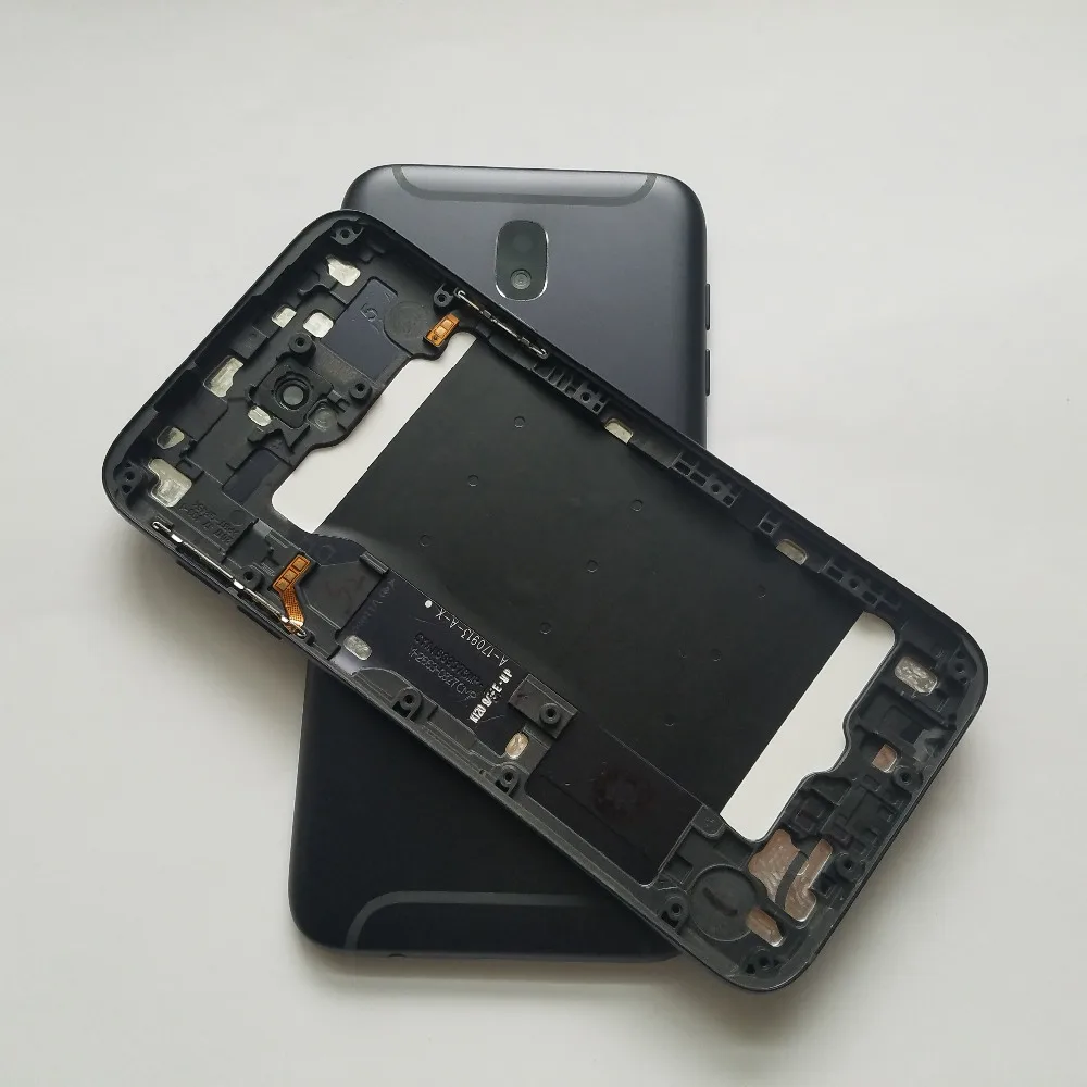 Original para Samsung Case da Habitação do Telefone Novo Galaxy J730 J730f J730g J730fd Móvel Bateria Quadro Traseiro Capa Traseira j7 Pro 2020