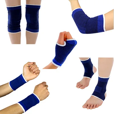 

Elastic Kneepad Protective Basketbal Sports Protective Gear 2Pcs Man/WOman Wrap knee elbow pads Ankle