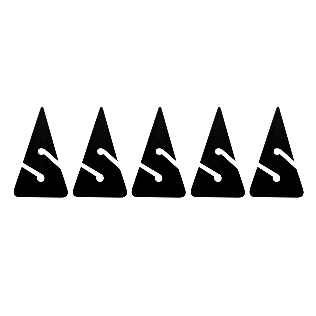 Durable 5 Pieces Triangle Line Arrow Marker for Scuba Diving Cave Wreck Dive Multi Color Water Sports Replacement Accessories
