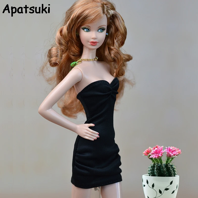 Dress Barbie Doll Clothes & Accessories Black Little Dress For 11.5" Fashion Doll (Barbie) - Handmade Wedding/Formal Doll Clothes Cloth Dress Doll Shoes Dress Barbie Doll Clothes & Accessories Black Little Dress For 11.5" Fashion Doll (Barbie) - Handmade Wedding/Formal Doll Clothes Cloth Dress Doll Shoes