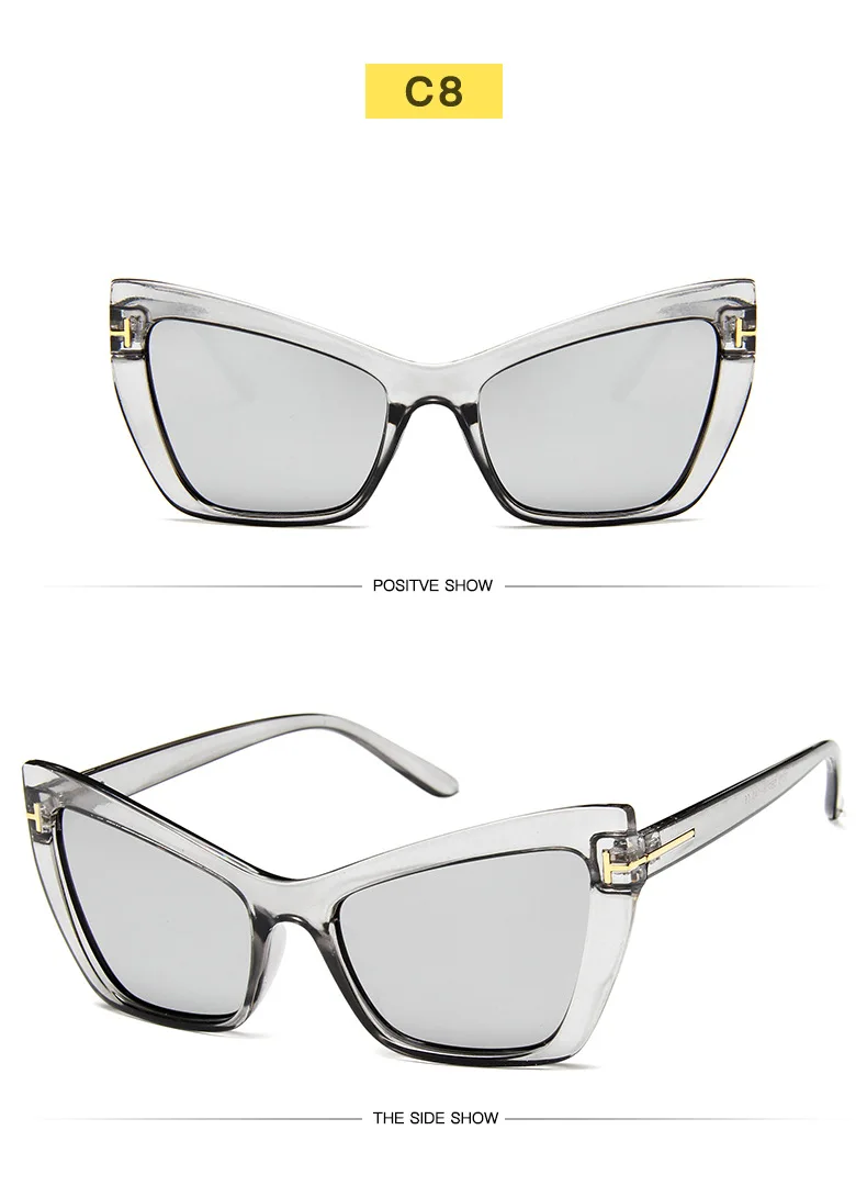 FENCHI Солнцезащитные очки женские кошачий глаз Ретро дизайнерские Роскошные брендовые для девочек солнцезащитные очки oculos de sol feminino lunetes