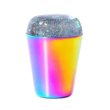 Perfeclan Regenbogen Farbe Nail art Stempel Schablone Stamper Bild Platte(China)