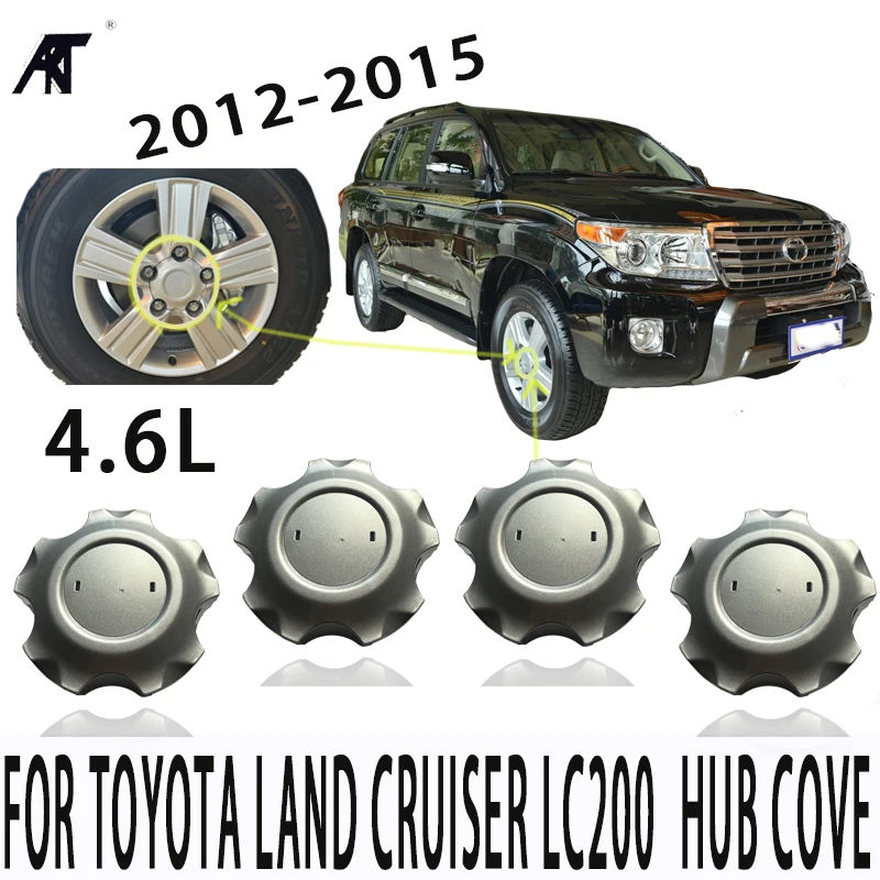 

4 Pcs Wheel Center Caps for LAND CRUISER 5700 LC200 4000 2012-2015 4.6 Hub Cover