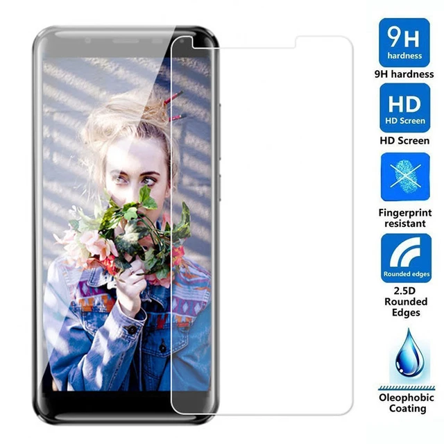 10pcs/lot Tempered Glass Original 9H High Quality Explosion-proof Protective Film Screen Protector for Oukitel C8 | Аксессуары для