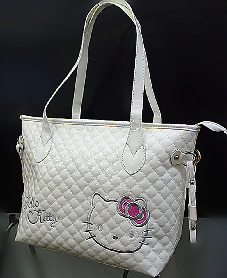 Новая яркая белая сумка Hello kitty через плечо кошелек CC 18w|bag purse|white handbagshoulder bags |