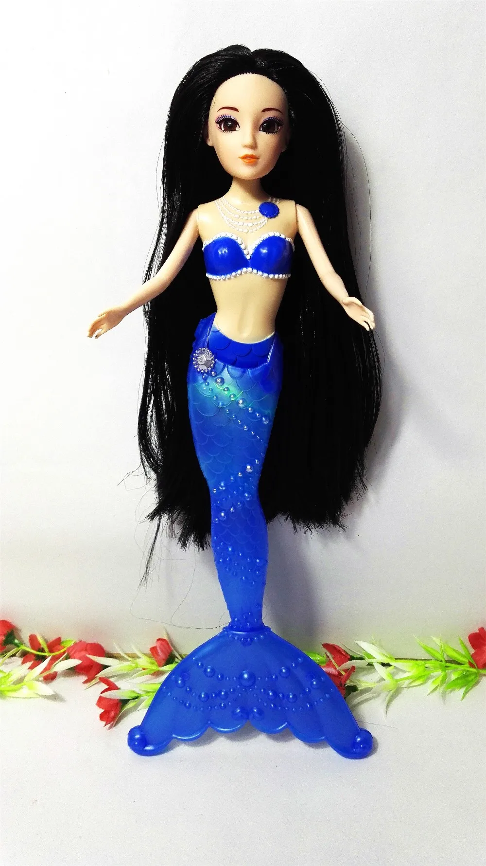 black mermaid doll