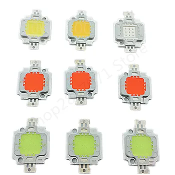 

10PCS High Power 10W LED Red warm white green blue white led chip