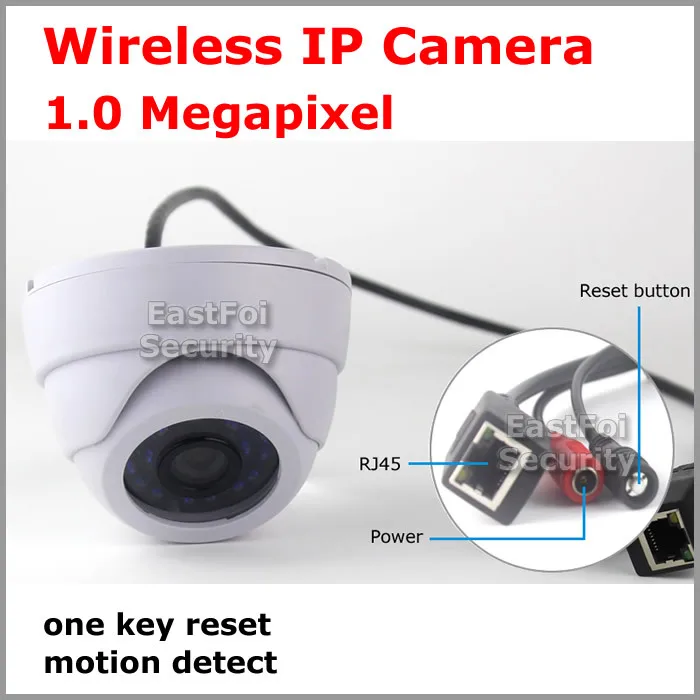 

ONVIF 720P Wifi Wireless IP Camera megapixel hd night vision motion detection built-in 2db antenna view by IE iphone Android