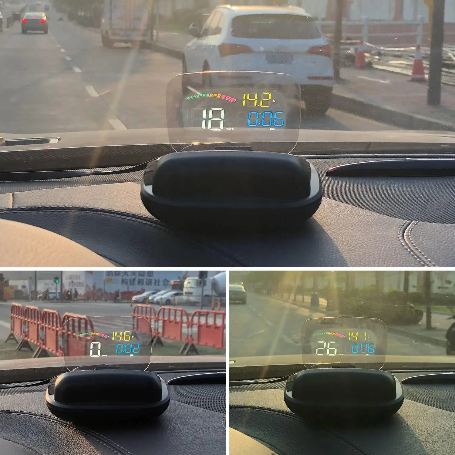 C800 HUD Дисплей OBD2 многофункциональный автомобильный gps HUD автоматический Спидометр OBD2 код ошибки устранение вождения компьютера автомобиля Dia