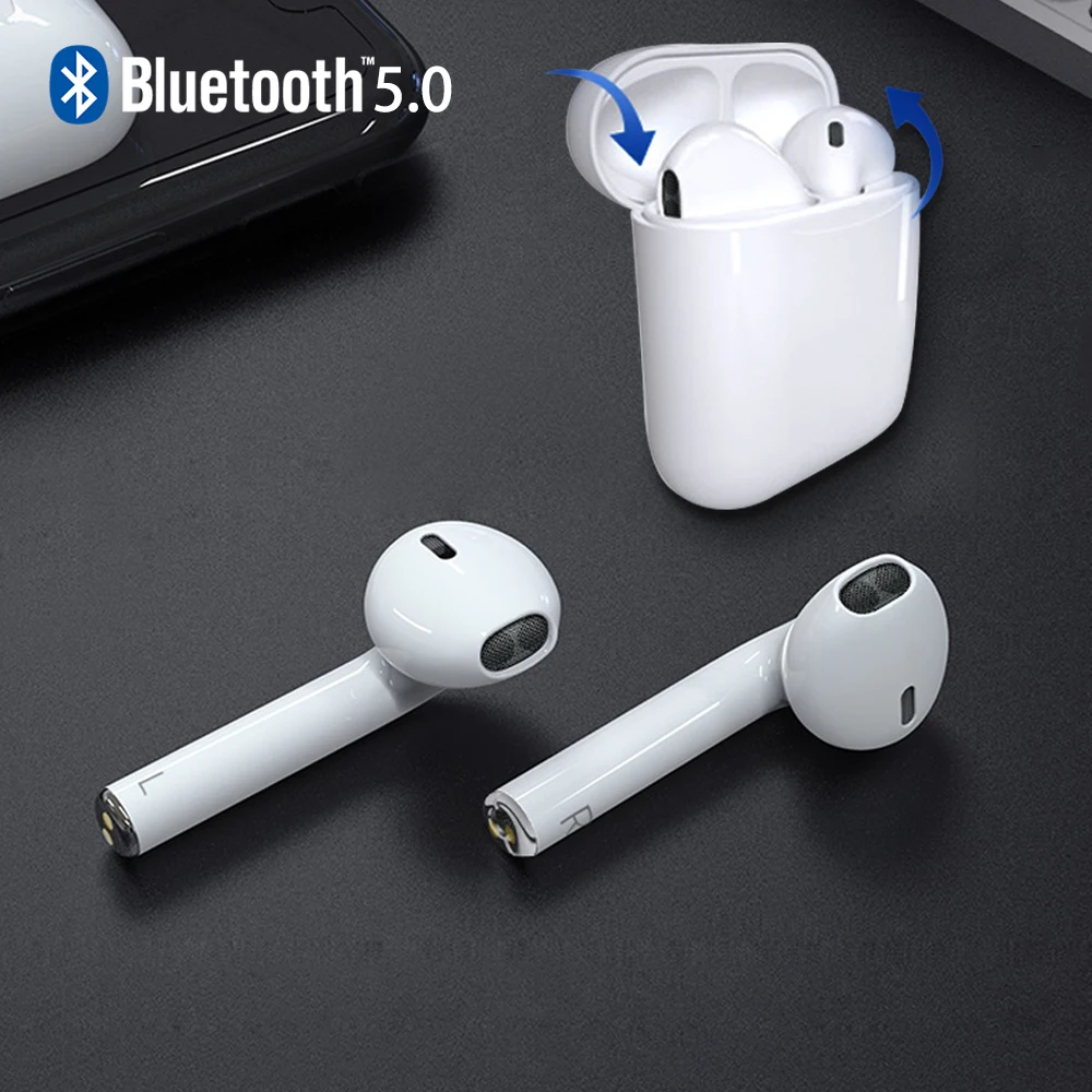 

Mini Wireless Bluetooth Earphone Afun-x Auto Paring Wireless Bluetooth V5.0 Music Earphone Charging Box Mic for Smartphone