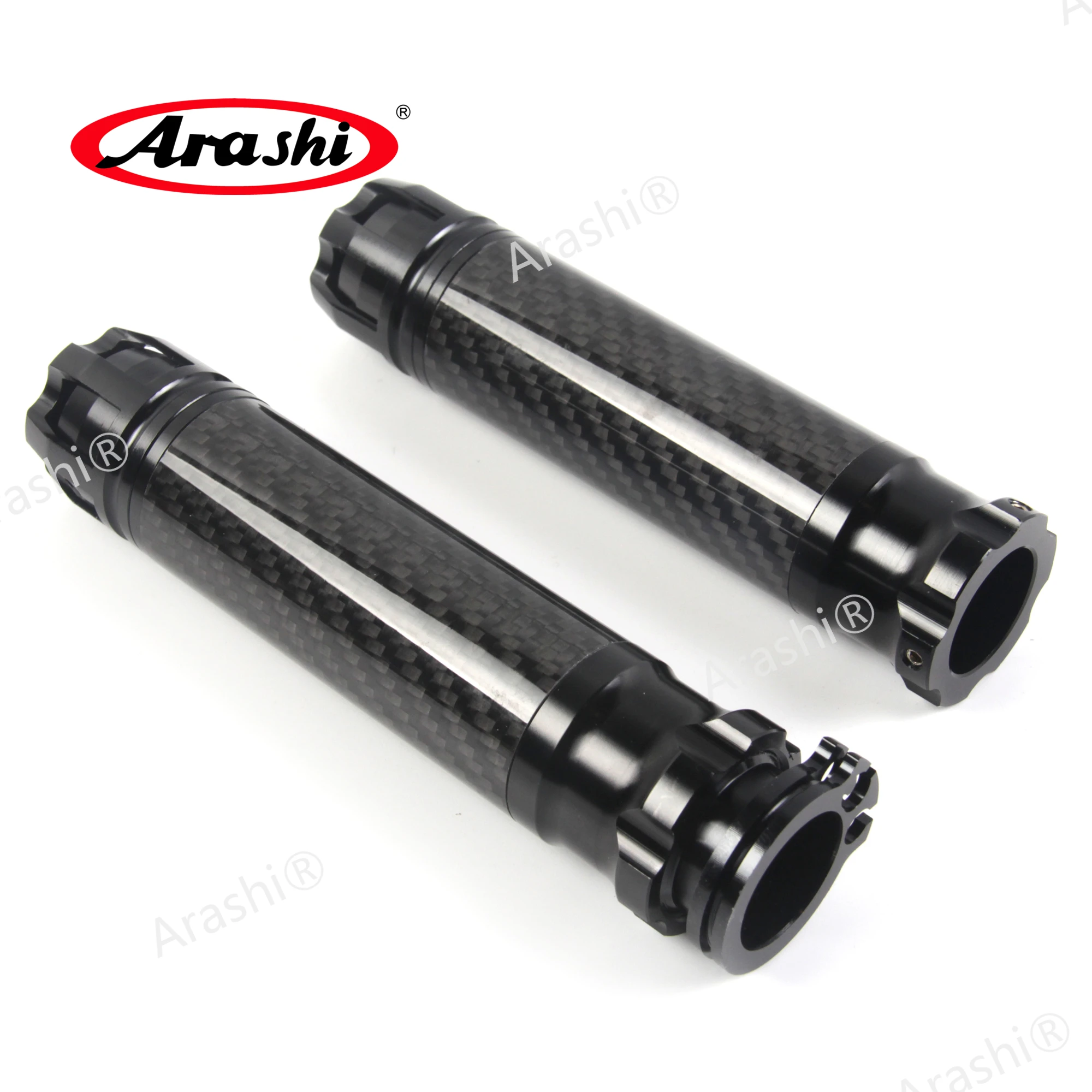 Arashi CNC Handlebar Grips Handle Grip Pad Motorcycle Accessories For YAMAHA MT09 MT 03 07