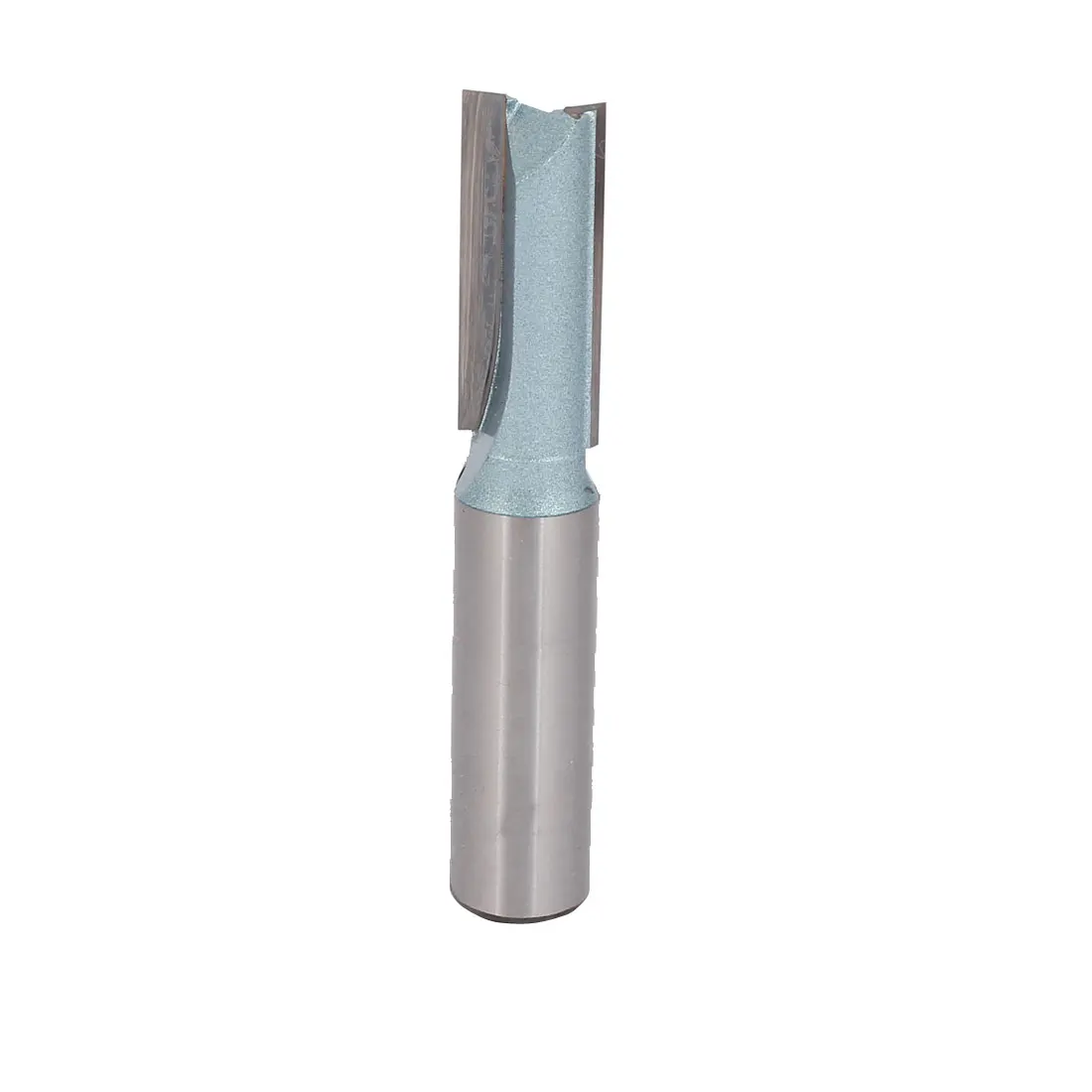 

UXCELL 1/2" X 1/2" Carbide Tip Cutter Tct Round Shank Double Flute Straight Router Bit