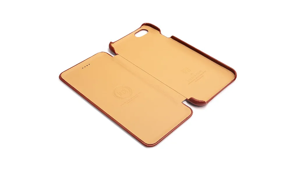 ICARER держатель для карт из натуральной кожи чехол для iPhone6 6s 4,7 дюймов винтажный флип-чехол с отделением для карт задняя крышка
