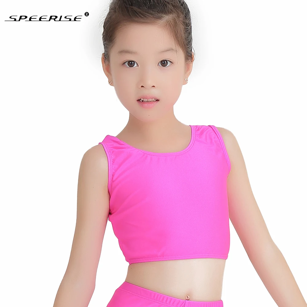 Buy SPEERISE Toddler Ballet Top Gymnastics StretchTops