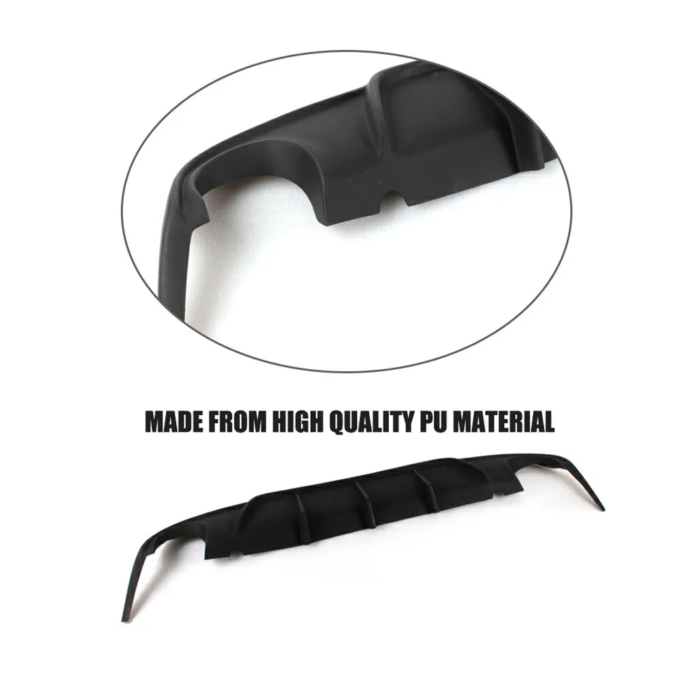  PU Black Auto Car Rear Bumper Diffuser For Lexus IS250 IS350 2006 - 2011 Car Bumper Lip Spoiler