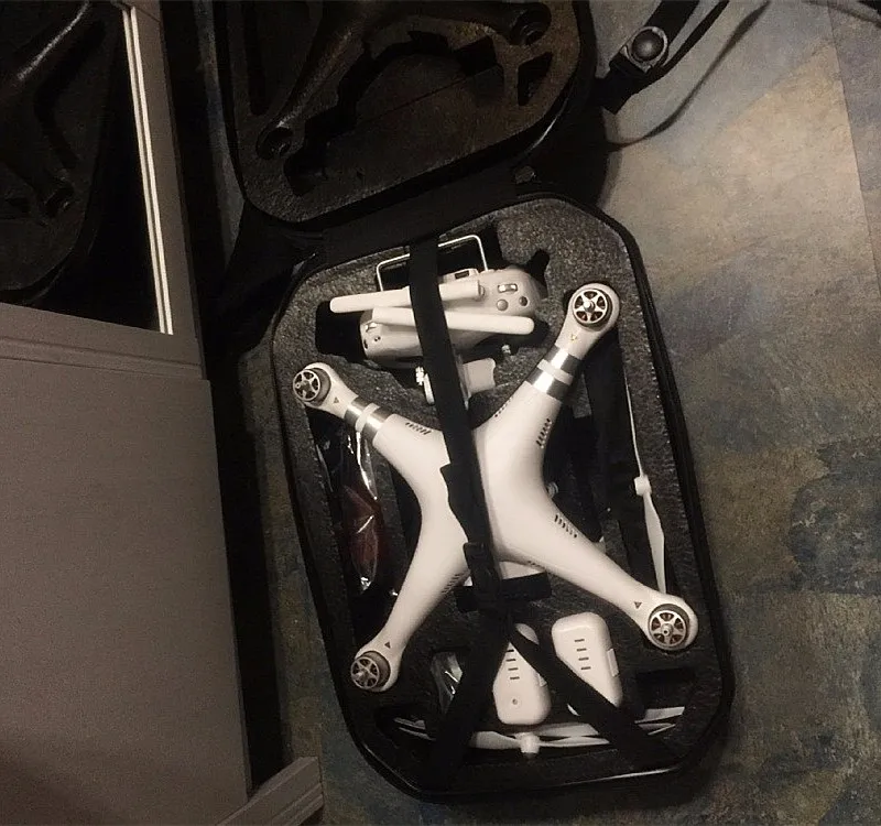 Phantom 3 Hardshell Bag Backpack Shoulder Carry Case Hard Shell Box For DJI Phantom 3/2 Drones Quadcopter