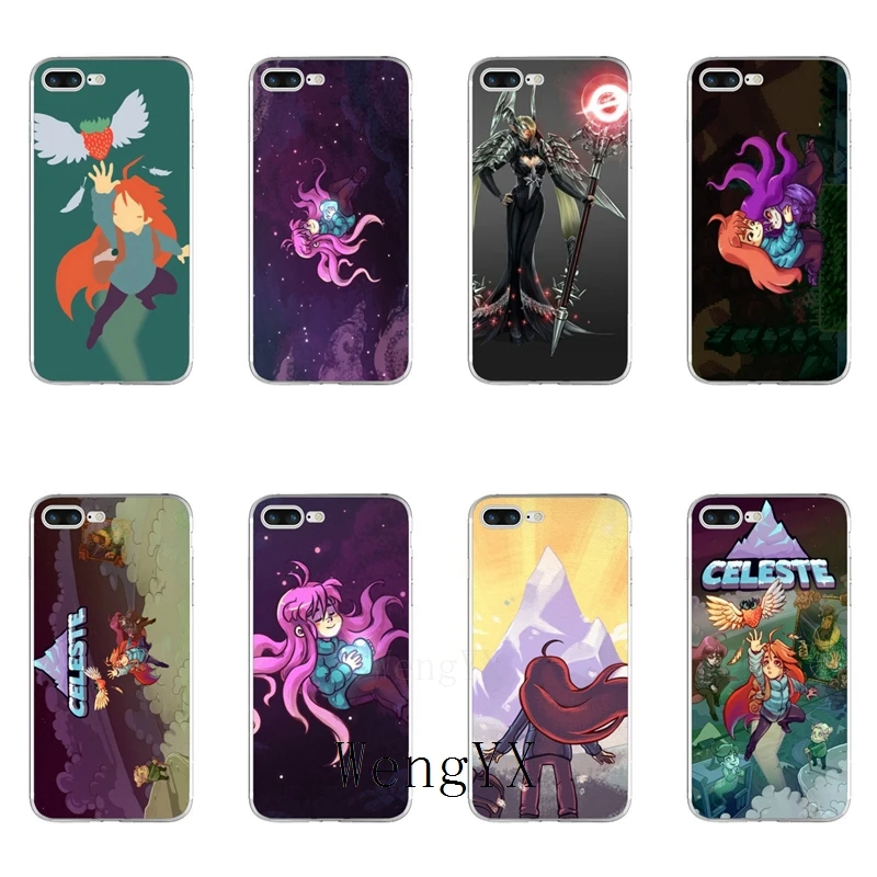 

cool game Celeste Slim silicone TPU Soft phone case For Samsung Galaxy S3 S4 S5 S6 S7 edge S8 S9 Plus mini Note 3 4 5 8