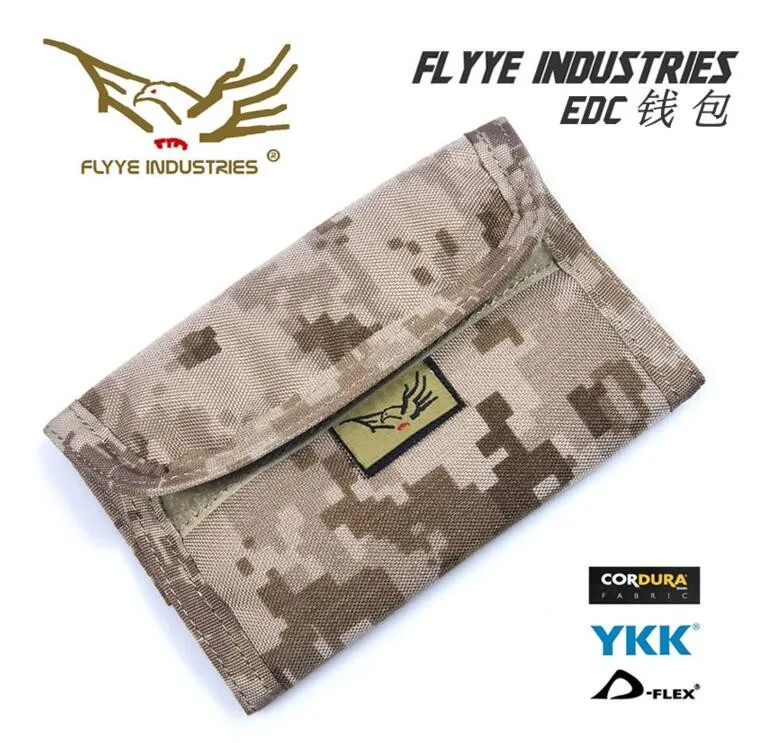 FLYYE MOLL кошелек EDC кошелек Burse Notecase Multicam AOR AU Wargame страйкбол Охота тактический военный BG-A004