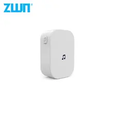 Zwn v7 b10 ac 90v-250v 52 toques, receptor de campainha sem fio ding dong câmera de campainha wifi baixo consumo de energia casa porta