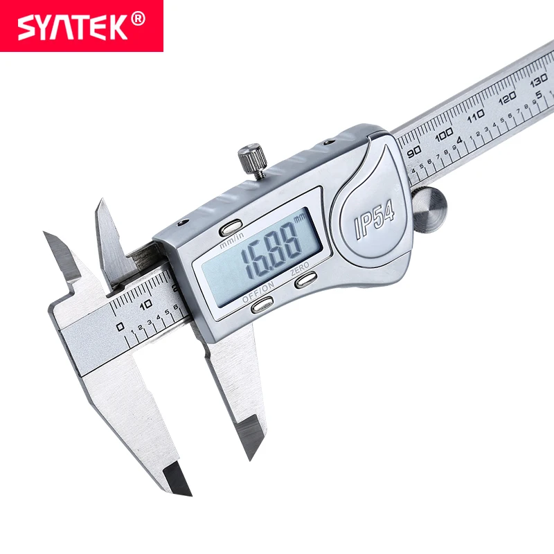Штангенциркуль Syntek Vernier профессиональный промышленный водонепроницаемый IP54 6 8 12