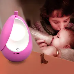 ZINUO DC5V затемнения USB Перезаряжаемые Touch Сенсор ночник Спальня ночной мини лампы для кормления ребенка сна свет светодио дный подарок b