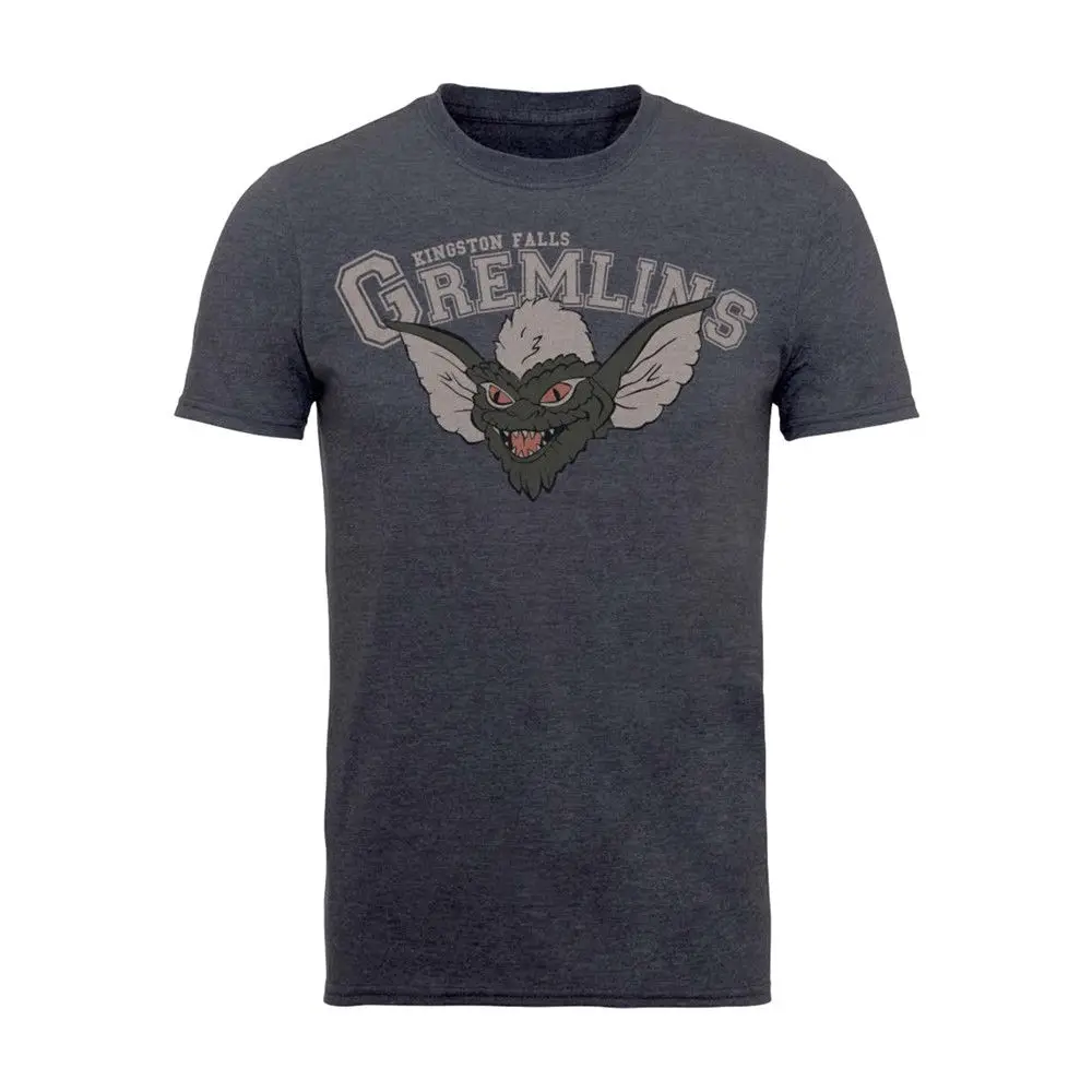 Gremlins 'Kingston Falls' T-Shirt - NEW &ampOFFICIAL!2019 summer new men cotton Short sleeve T-shirt Brand tops Fashion casual tees |
