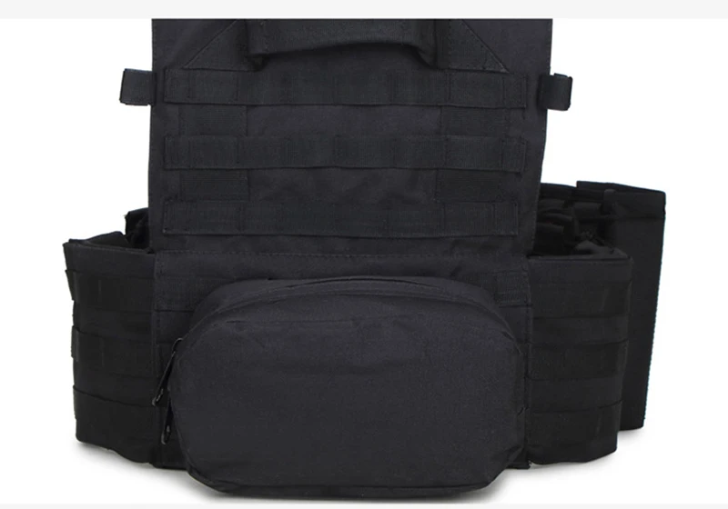 Tactical 6094 Vests 600D Nylon Molle Tactical Vest Body armor Hunting plate Carrier Airsoft triple magazine Pouches Combat Gear