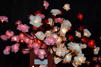 

Battery Type Blossom mini Rose Branch Light 20" 48 LED Christmas branch light wedding table decoration branch twig light