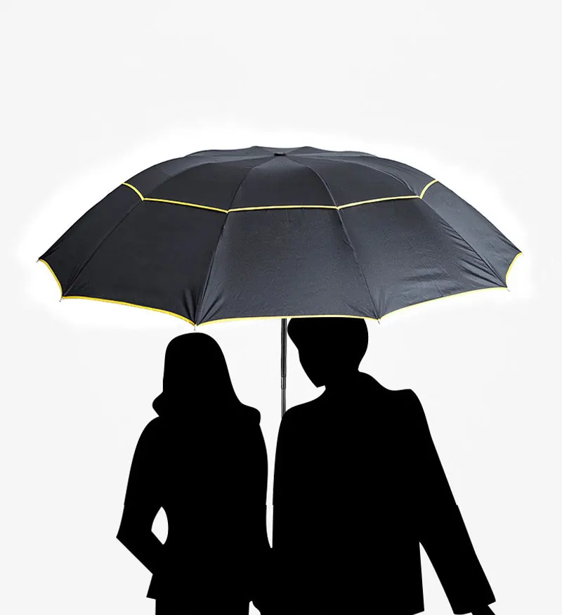 Fancytime большой складной зонт для мужчин, Зонт от дождя для женщин 130 см, ветронепроницаемый большой женский зонт, мужской женский зонт хорошего качества