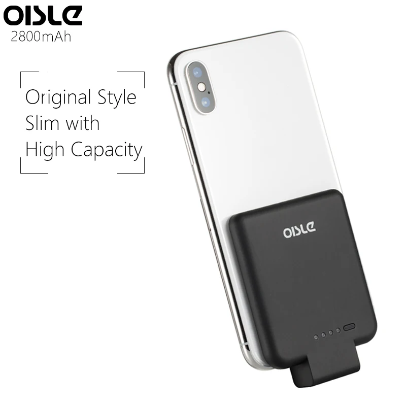 

Portable Power Bank For iPhone X XR XS External Backup Fast Charging Slim Battery Charger Case For iPhone 5 5S SE 6 6S 7 8 Plus
