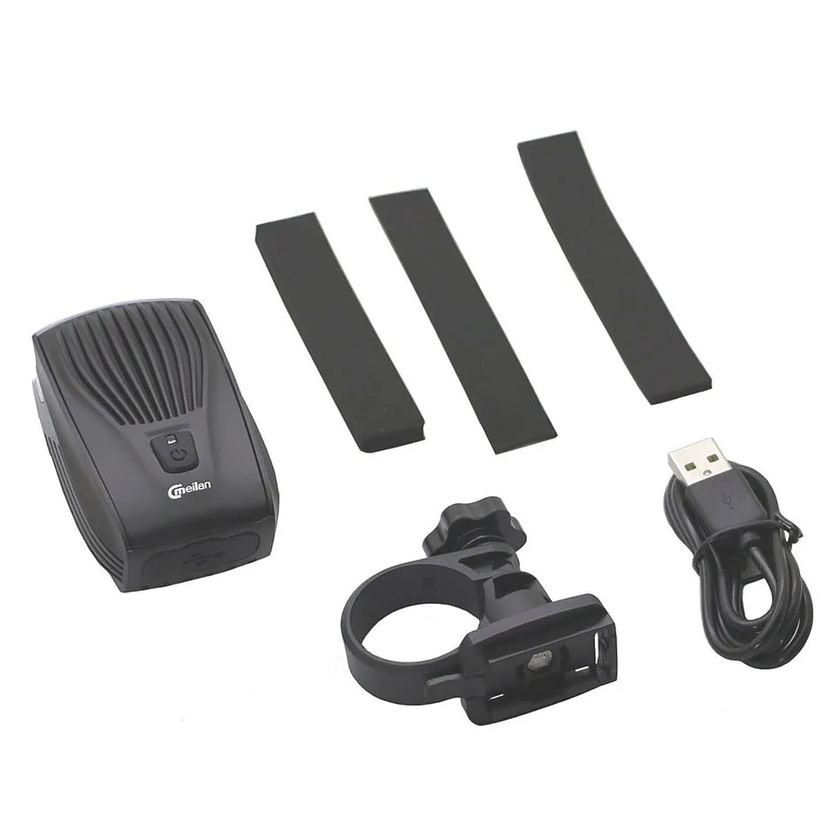 Perfect Bicycle light Meilan X1 led Bicycle Led Front light lamp cycling accessrace with Brake Light 14
