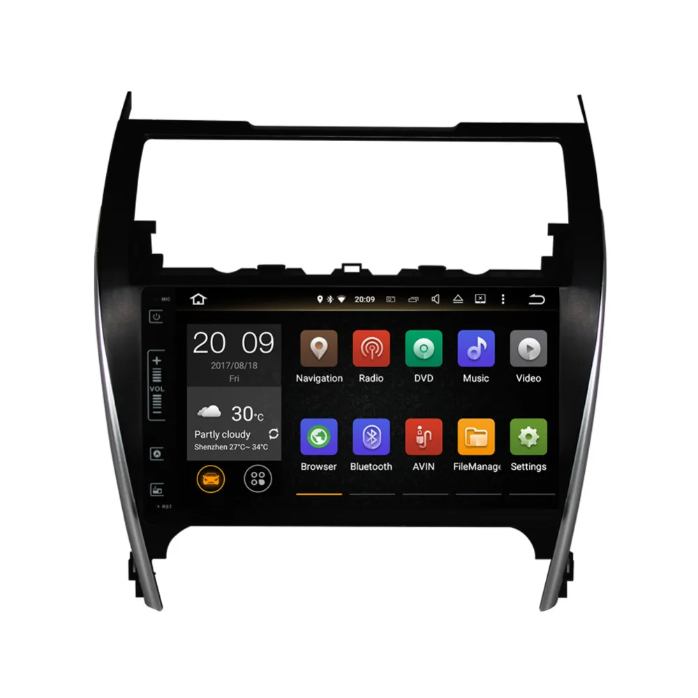Android 8 0 IPS экран 4 Гб RAM Автомобильный GPS навигатор для Toyota Camry Европейский