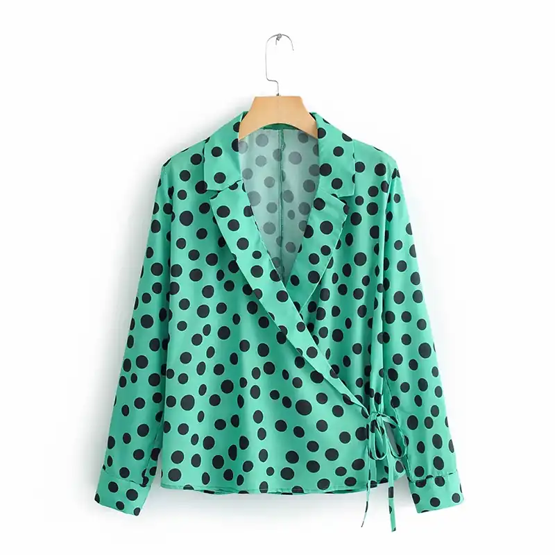 blusas verdes mujer