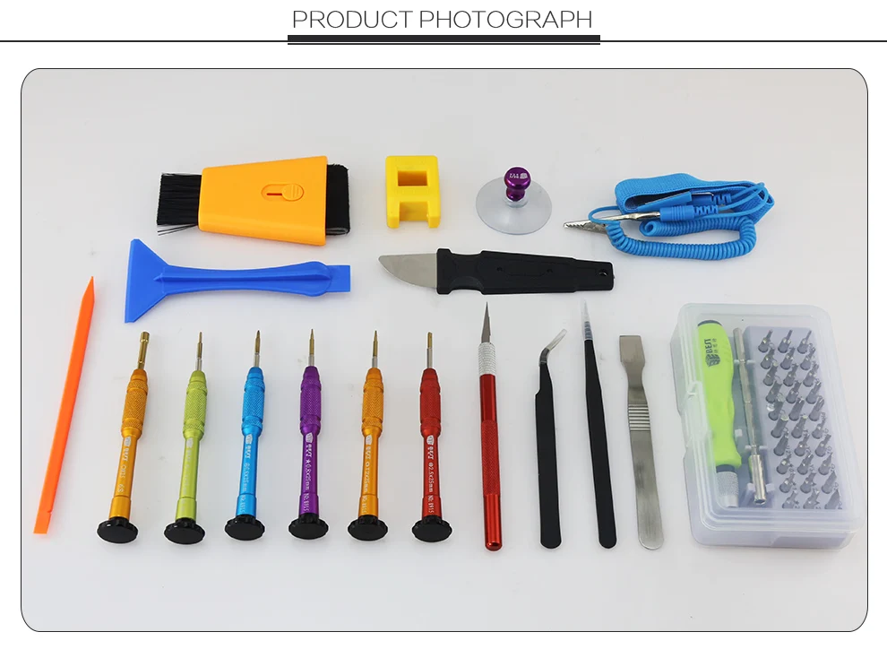 BST-116 набор инструментов для ремонта мобильных телефонов Spudger Pry Набор отверток для iPhone iPad samsung набор ручных инструментов для сотового
