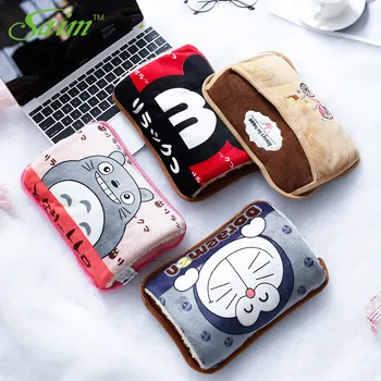 

Saim Cute Hot Water Bottle Electric Heating Hand Warmers Portable Hot Water Bag Rechargeable Heat Water Hand Warmer Heating Bag