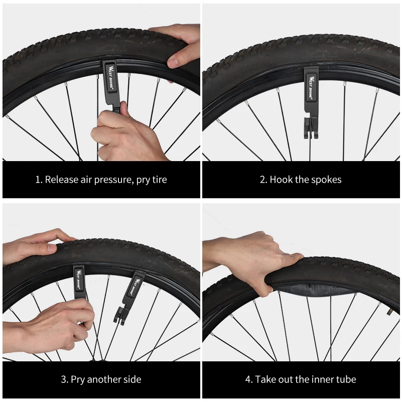WEST BIKING шины для велосипеда рычаг ремонта открывашка Инструменты велосипедных