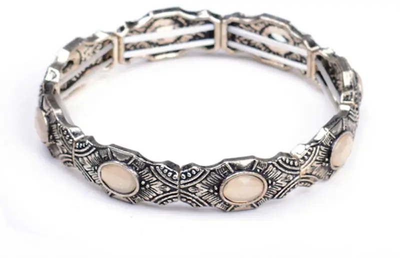 Новинка года, женский браслет, богемные Серебрянные украшения в античном стиле, Bijoux Femme, бразильские регулируемые винтажные браслеты, 6 цветов