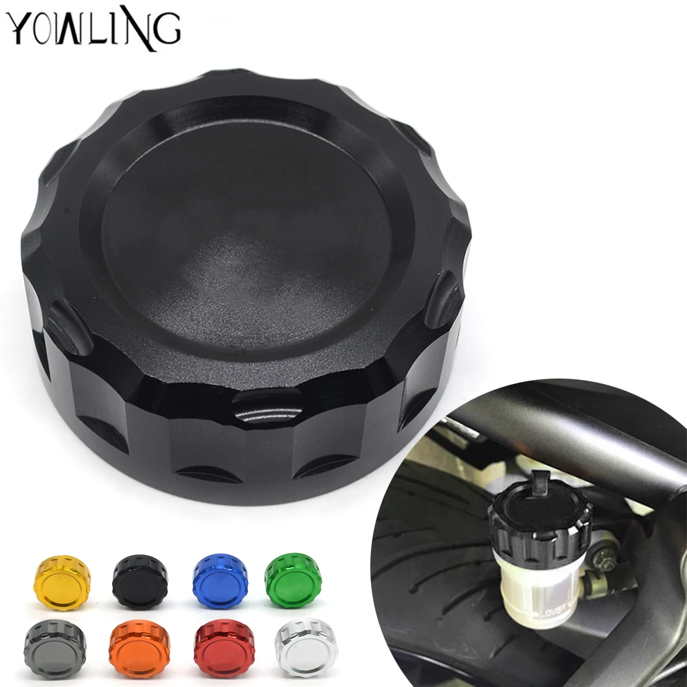 FOR Customized logo Motorcycle Cylinder Reservoir Cover Brake Fluid