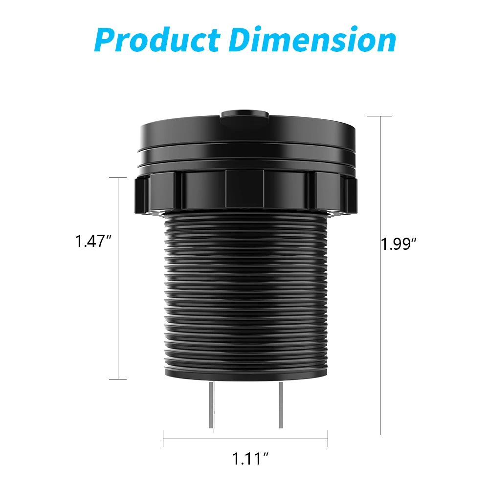 MICTUNING Fast PD USB-C Car Charger7