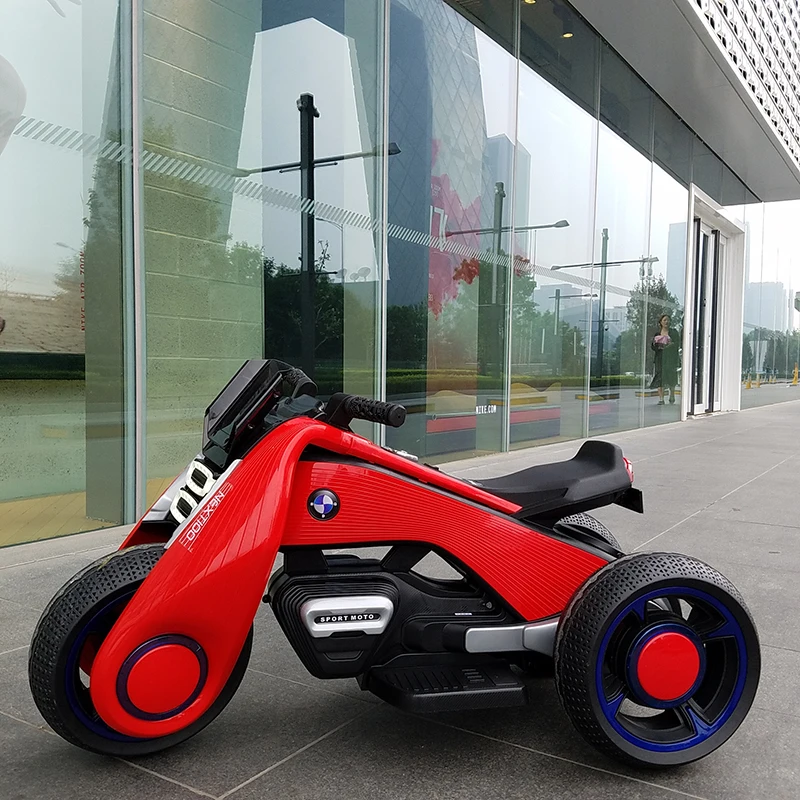 children's electric dual drive motorcycle