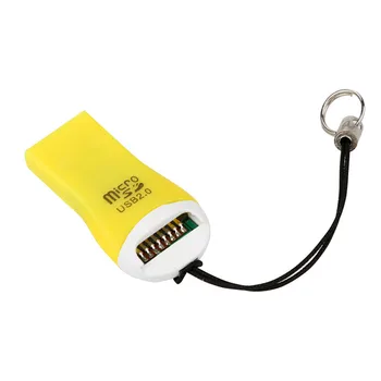 

High Speed USB 2.0 Mini Micro SD T-Flash TF M2 Memory Card Reader adapter new A30