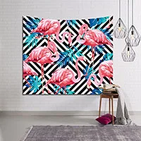 Tapestry-Geometry-Flamingo-Decoration-Wall-Tapestry-Tapiz-Pared-Mandala-Blanket-Tenture-Mural-Tapestry-Wall-Hanging-Mandala