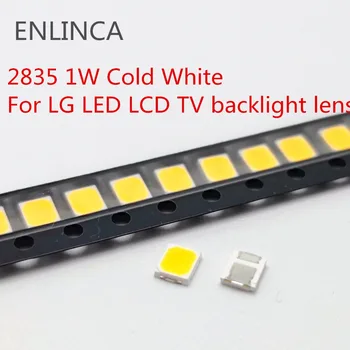 

100-200pcs Original For LG LED LCD TV backlight lens beads 1W 3v 3528 2835 lamp beads cold cool white light