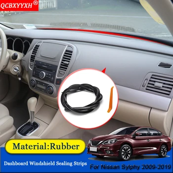 

QCBXYYXH Car-styling Rubber Anti-Noise Soundproof Dustproof Car Dashboard Windshield Sealing Strips For Nissan Sylphy 2009-2019