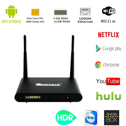 

Amlogic S912 Octa Core Android 7.1 TV Box 4K HDR Android Player 2GB RAM 16GB ROM Dual Band WiFi Kodi 17.3 Aluminum