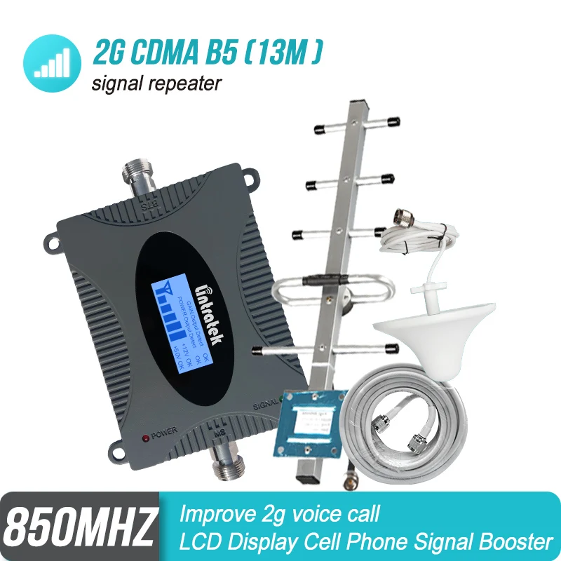 MINI 2G GSM 850 MHz Signal Booster CDMA Band 5 Repetidor Cellular
