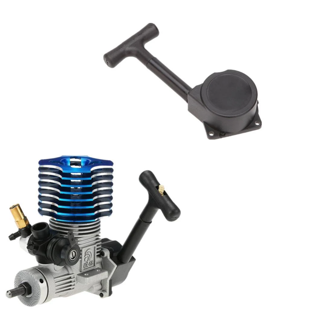 2X R020 Pull starter for HSP RC 1/10 Nitro Car Engines Parts Plastic Black