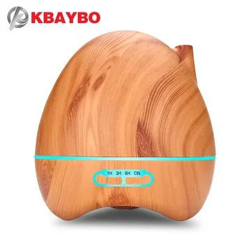 

300ml Aroma Essential Oil Diffuser Ultrasonic Air Humidifier for Home with 4 Timer Settings 7 Color Changing LED Lamp